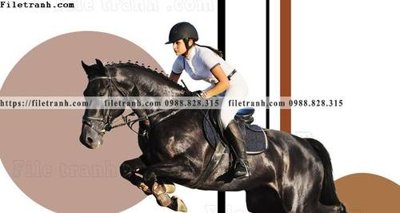 Tải file gốc tranh ngua hien dai 109 (để in lụa)