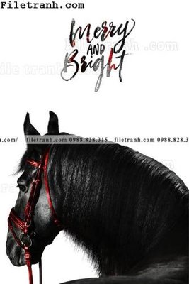 Tải về file tranh gốc tranh ngua hien dai truu tuong 107 (để in quảng cáo)