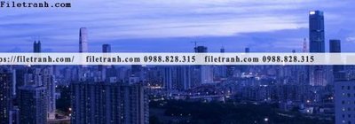 File gốc tranh phong canh dai toan canh thanh pho 165 (in mica) làm quà tặng