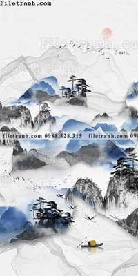 File gốc tranh phong canh loi vao trung quoc 539 (in mica) trang trí