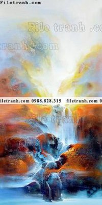 File PSD tranh phong canh nuoc trung quoc 600 (bản gốc) đã tách nền