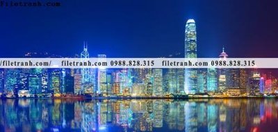 File tranh tranh phong canh thanh pho ngang dai 654 (gốc) chủ đề thành phố