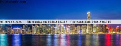 Tải file tranh phong canh thanh pho ngang dai 700 (gốc) làm file tranh quảng cáo