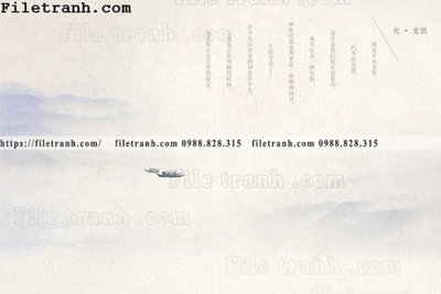 File gốc tranh phong canh ti mi 144 (trang trí) phòng làm việc