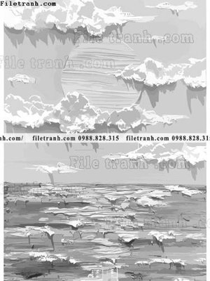 Tải file tranh son dau hoa tiet 3d 1526 (gốc) làm file quảng cáo