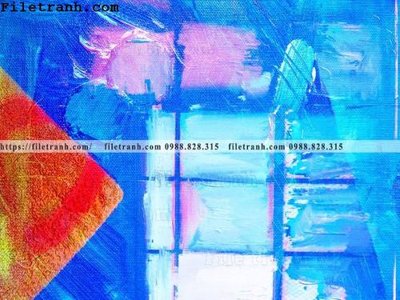 Tải file tranh son dau mau truu tuong 149 (ảnh gốc) in gạch men