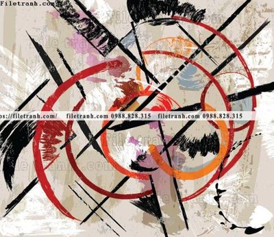 Tải file tranh son dau sang tao truu tuong 139 (PSD) cho in tranh 3D