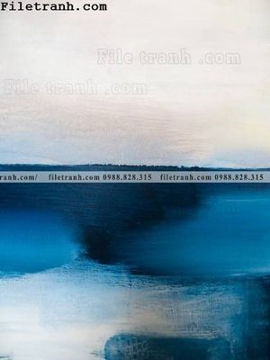 File gốc tranh son dau ve tay mau nuoc dep canvas 107 (in tráng gương) ốp tường