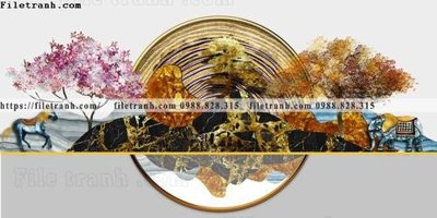 File gốc tranh su pha le guong huou nai 512 (AI/EPS) cho in ấn