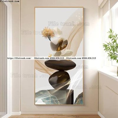 File tranh tranh su pha le hon da hien dai 533 (bản gốc) in lụa 3D