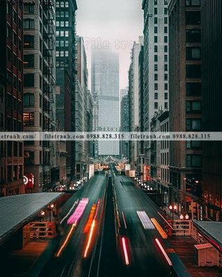 Tải file tranh tranh thanh pho kieu dep 518 (ảnh gốc) ngay