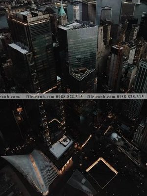 Download file tranh PSD tranh thanh pho kieu dep 538 để chỉnh sửa