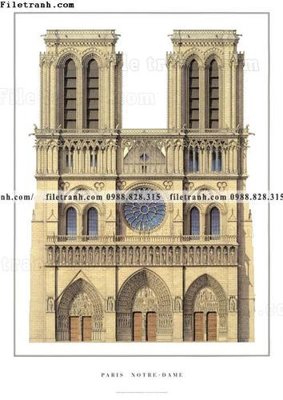 File gốc tranh toa lau dai my co dien 17 (dành cho trang trí nội thất)