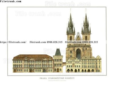 Mua file gốc tranh toa lau dai my co dien 40 (PSD) tại Filetranh.com