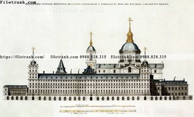 Tải file tranh toa lau dai my co dien 43 (gốc) làm file thiết kế