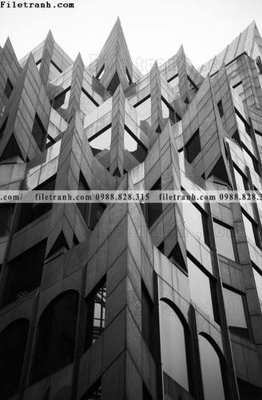 File gốc tranh toa nha thang dung 506 (in 3D) cho trang trí