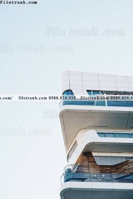 File tranh tranh toa nha thang dung 535 (gốc) phong cách tối giản