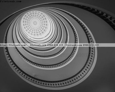 File tranh tranh toa nha thang dung 574 (bản gốc) treo quán cafe