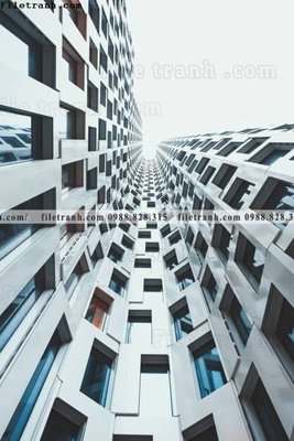 Mua file tranh gốc tranh toa nha thang dung 611 tại Filetranh.com