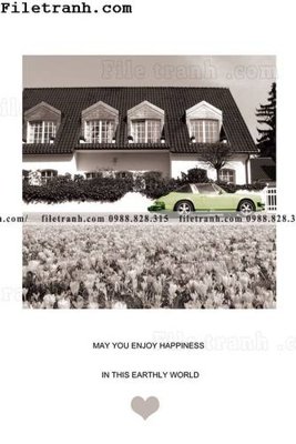 File gốc tranh trang tri bac au dep 112 (in 3D) cho trang trí