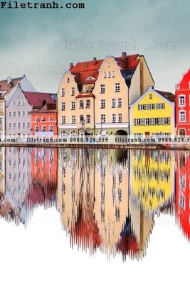 File gốc tranh trang tri bac au dep 118 (chuẩn CMYK) cho nhà in