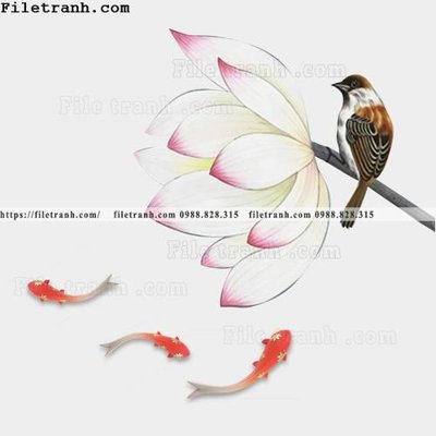 File ảnh tranh tron kieu Trung Quoc moi 184 (gốc) cho trang trí nội thất