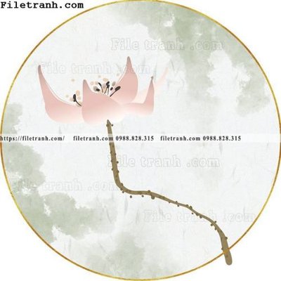 File in mica tranh tron kieu Trung Quoc moi 189 (bản gốc) làm vách ngăn