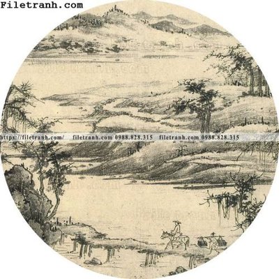 File gốc tranh tron kieu Trung Quoc moi 201 (ảnh chi tiết) để in lụa