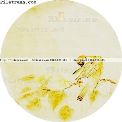 File gốc tranh tron kieu Trung Quoc moi 222 (in lụa) tranh mã đáo