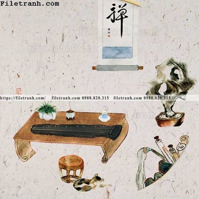 File tranh tranh tron kieu Trung Quoc moi 254 (ảnh gốc) chi tiết rõ ràng