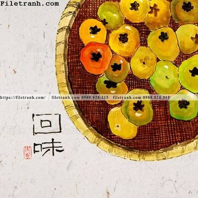 File ảnh tranh tron kieu Trung Quoc moi 263 (gốc) in biển hiệu