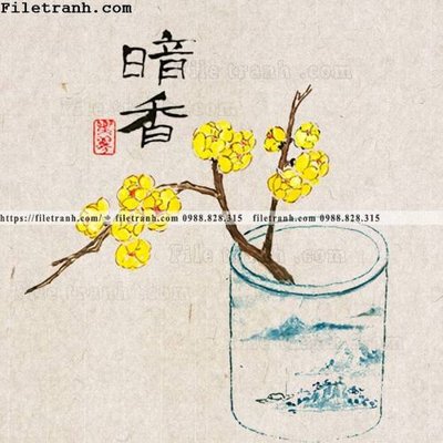 File tranh gốc tranh tron kieu Trung Quoc moi 269 (bản quyền) độc đáo