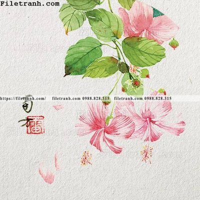 Hình ảnh file gốc in trần nhà tranh tron kieu Trung Quoc moi 285