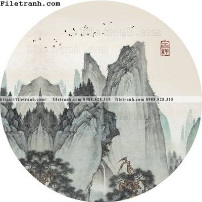 Tải file gốc tranh tron kieu Trung Quoc moi 338 (in khổ lớn) không vỡ