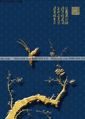 File gốc tranh trung quoc mau do 571 (trang trí) phòng ngủ