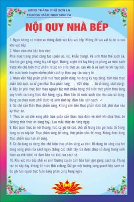 Cung cấp file tranh gốc NOI QUY NHA BEP 80X120 (1) độc quyền