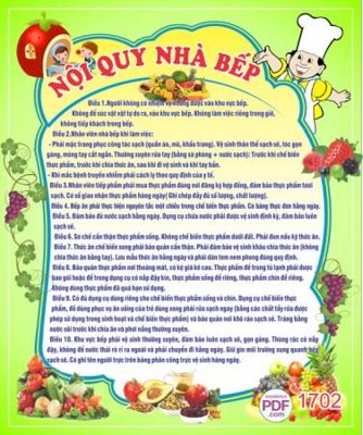 Hình ảnh gốc noi quy nha bep (để in khổ lớn)