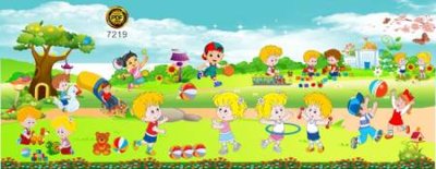 File in trần tranh khu vui choi t rang tri truong hoc (bản gốc) bầu trời