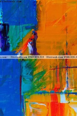 Tải file tranh truu tuong art mau nuoc 571 (gốc) in tranh tráng gương