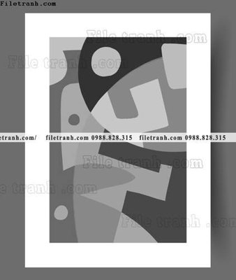 File tranh in trần 3D tranh truu tuong don gian phong cach bac au 1534 (ảnh gốc)