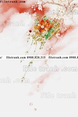 File tranh gốc tranh truu tuong mau nuoc in canvas dep 654 (sắc nét từng chi tiết)