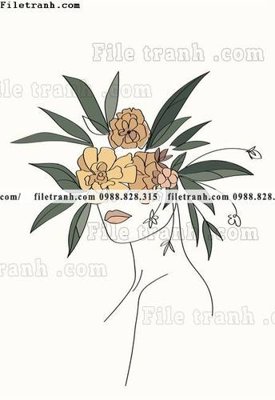 File tranh tranh truu tuong minimalis toi gian 619 (bản gốc) trang trí văn phòng