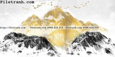 Tải file tranh truu tuong nui vang 122 (gốc) chủ đề tôn giáo