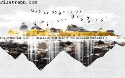 File in trần tranh truu tuong nui vang 131 (file gốc) xuyên sáng