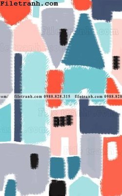 File tranh gốc tranh truu tuong toi gian 191 chủ đề hiện đại