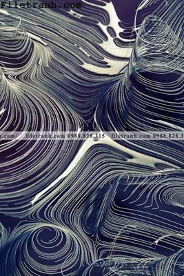 File tranh tranh truu tuong xanh 105 (file gốc) chuẩn màu in