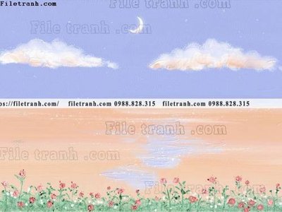 File tranh tranh ve hoang hon 617 (ảnh gốc) in trần xuyên sáng