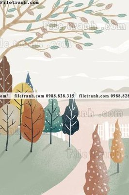 File tranh gốc tranh ve hoang hon 618 (bản quyền) độc đáo