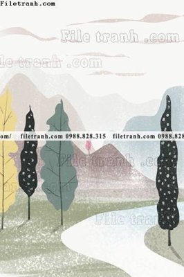 File tranh tranh ve hoang hon 624 (gốc) in trên kính