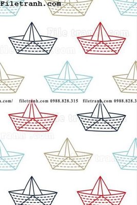 File in mica tranh ve hoat hinh phong tre em 308 (bản gốc) siêu trong